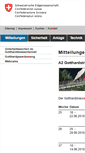 Mobile Screenshot of gotthard-strassentunnel.ch